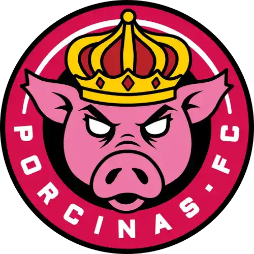 Escudo del equipo Porcinas FC de la League en ${formato}