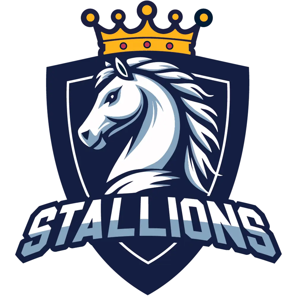 Escudo del equipo Stallions de la League en ${formato}